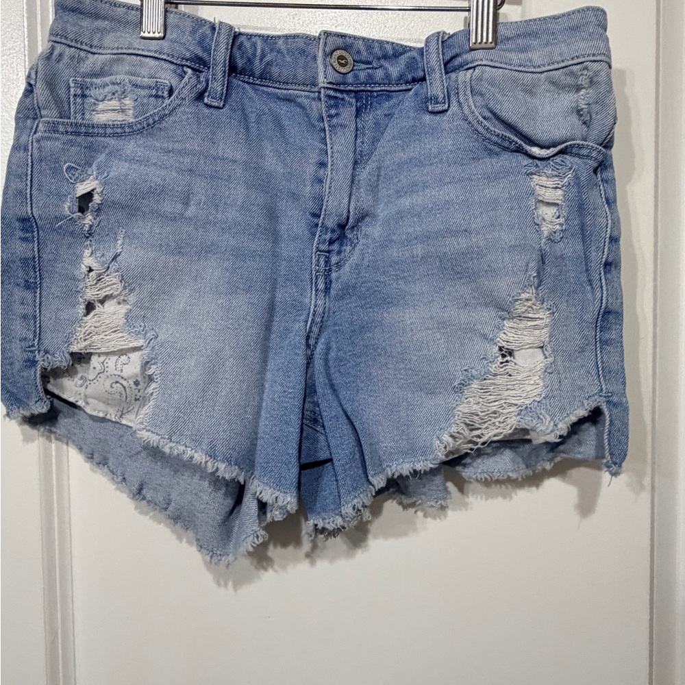 Hollister Mid Rise Shorts sz 9
